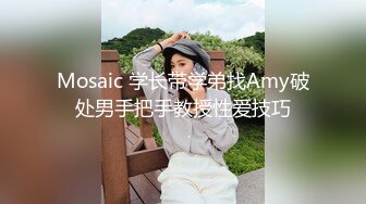 Mosaic 学长带学弟找Amy破处男手把手教授性爱技巧